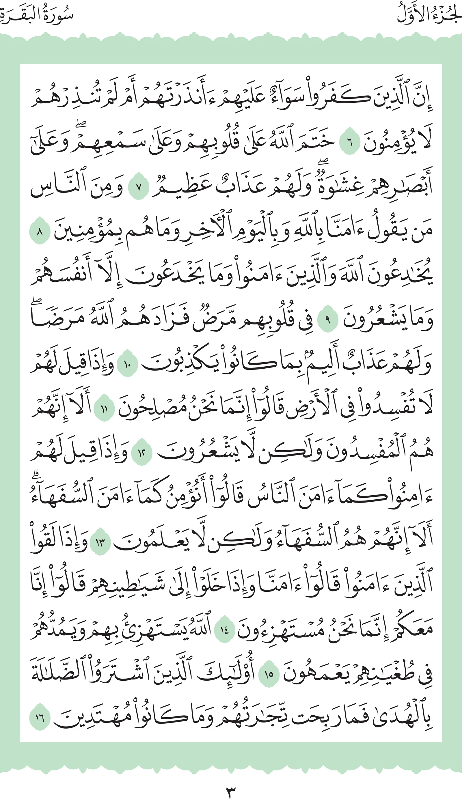 آيات من القرآن الكريم