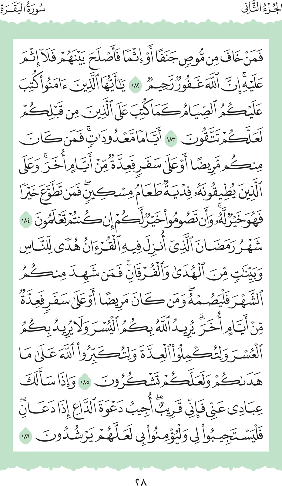 آيات من القرآن الكريم