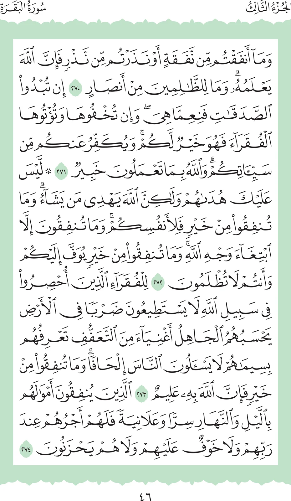 آيات من القرآن الكريم