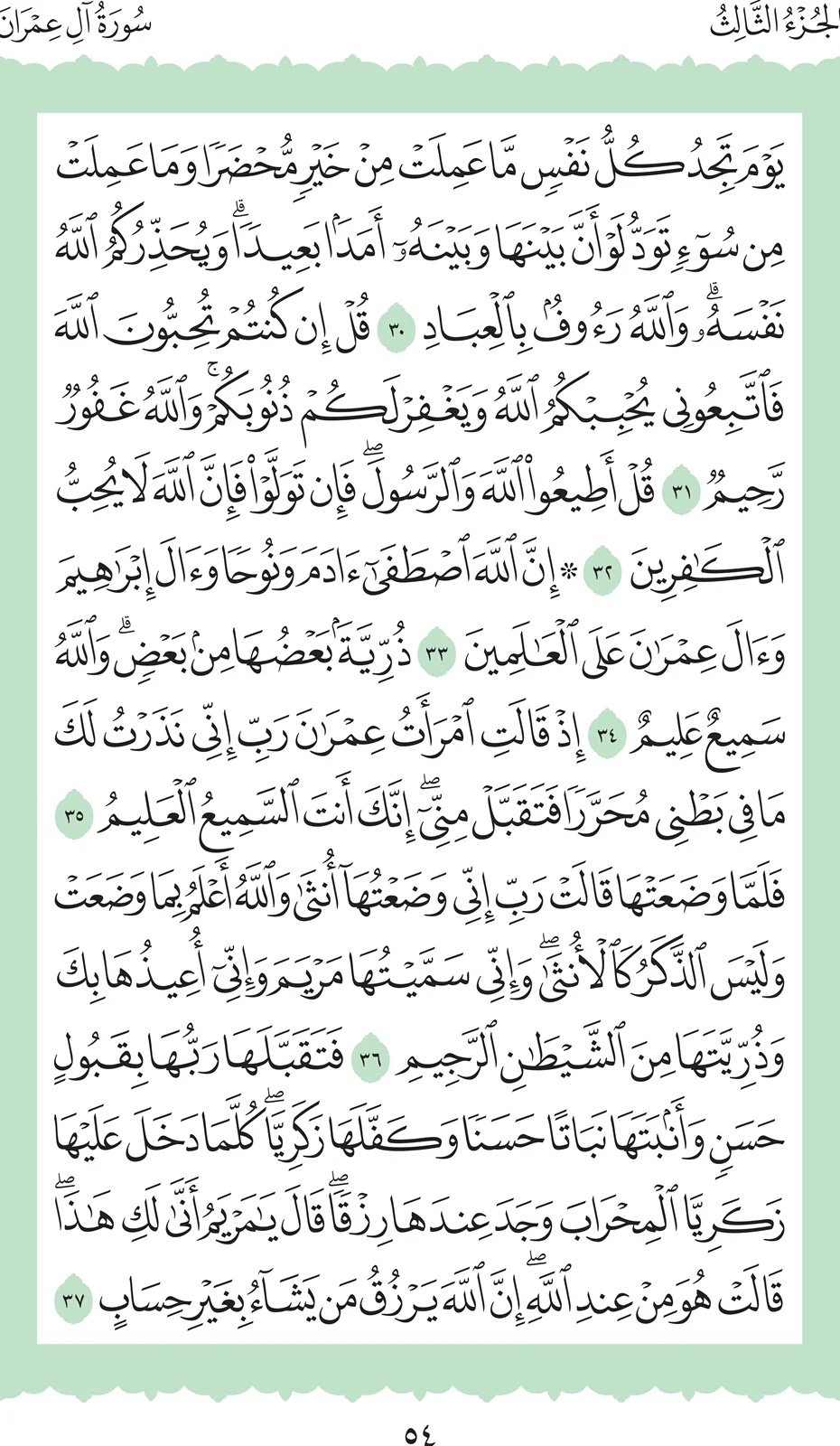 آيات من القرآن الكريم