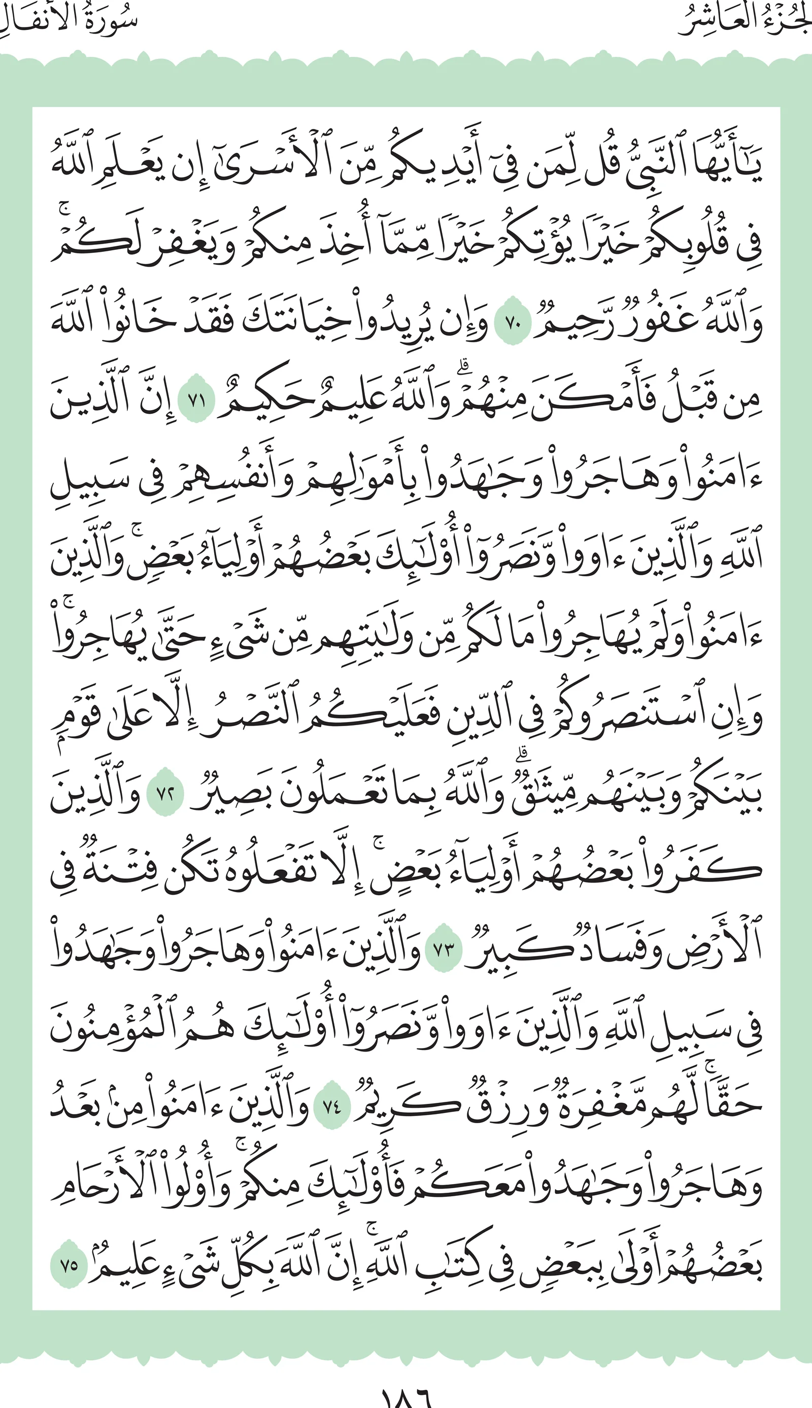 آيات من القرآن الكريم