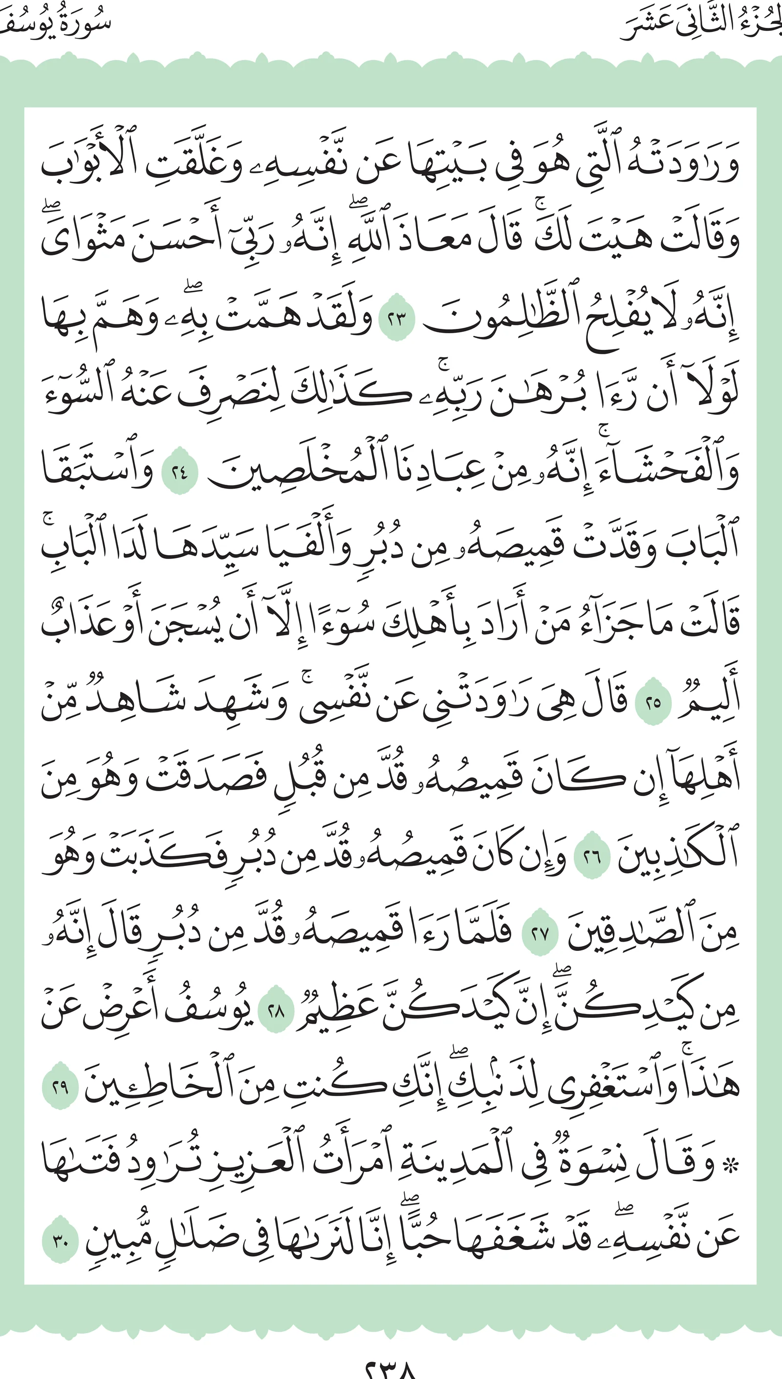 آيات من القرآن الكريم