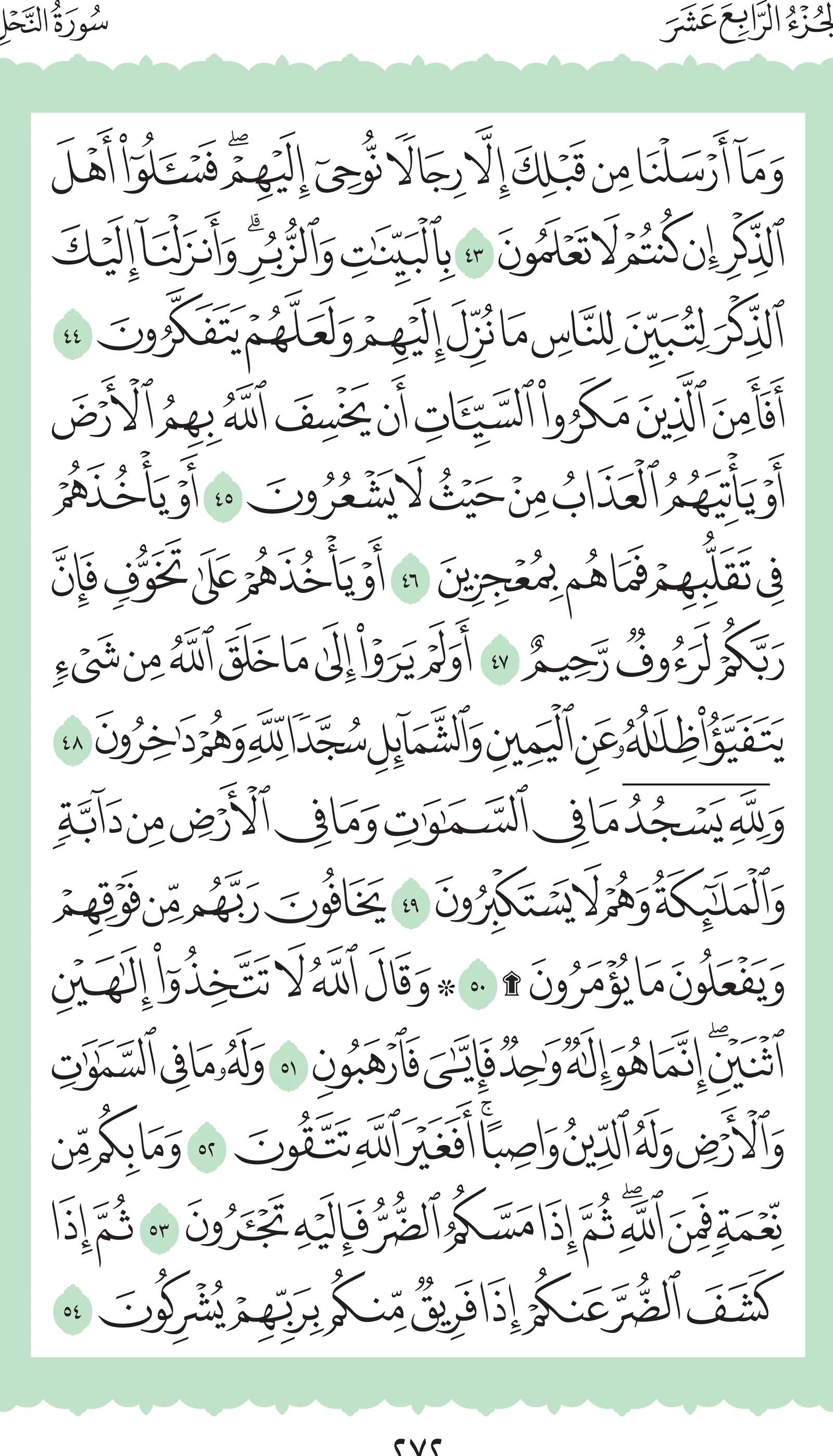 آيات من القرآن الكريم