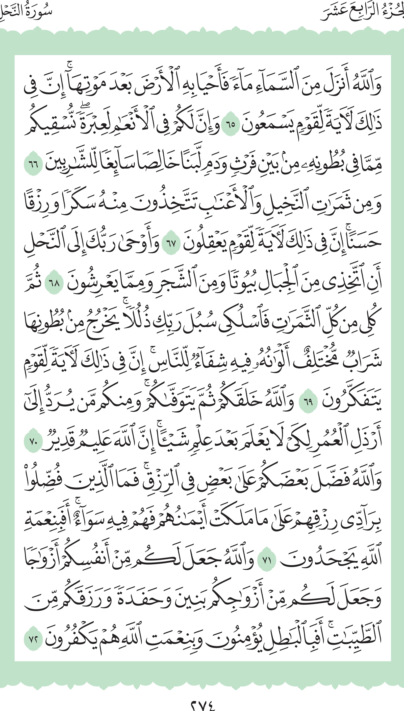 آيات من القرآن الكريم