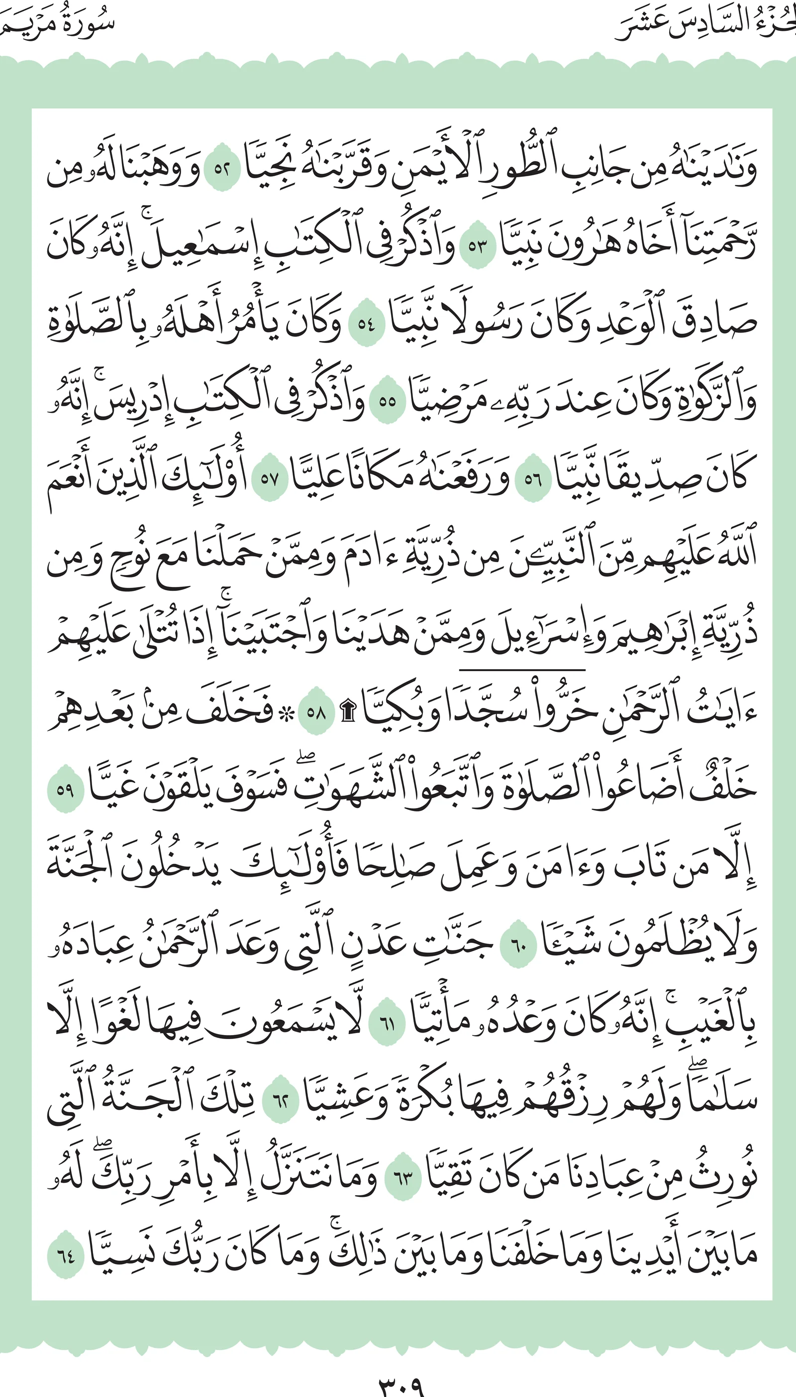 آيات من القرآن الكريم