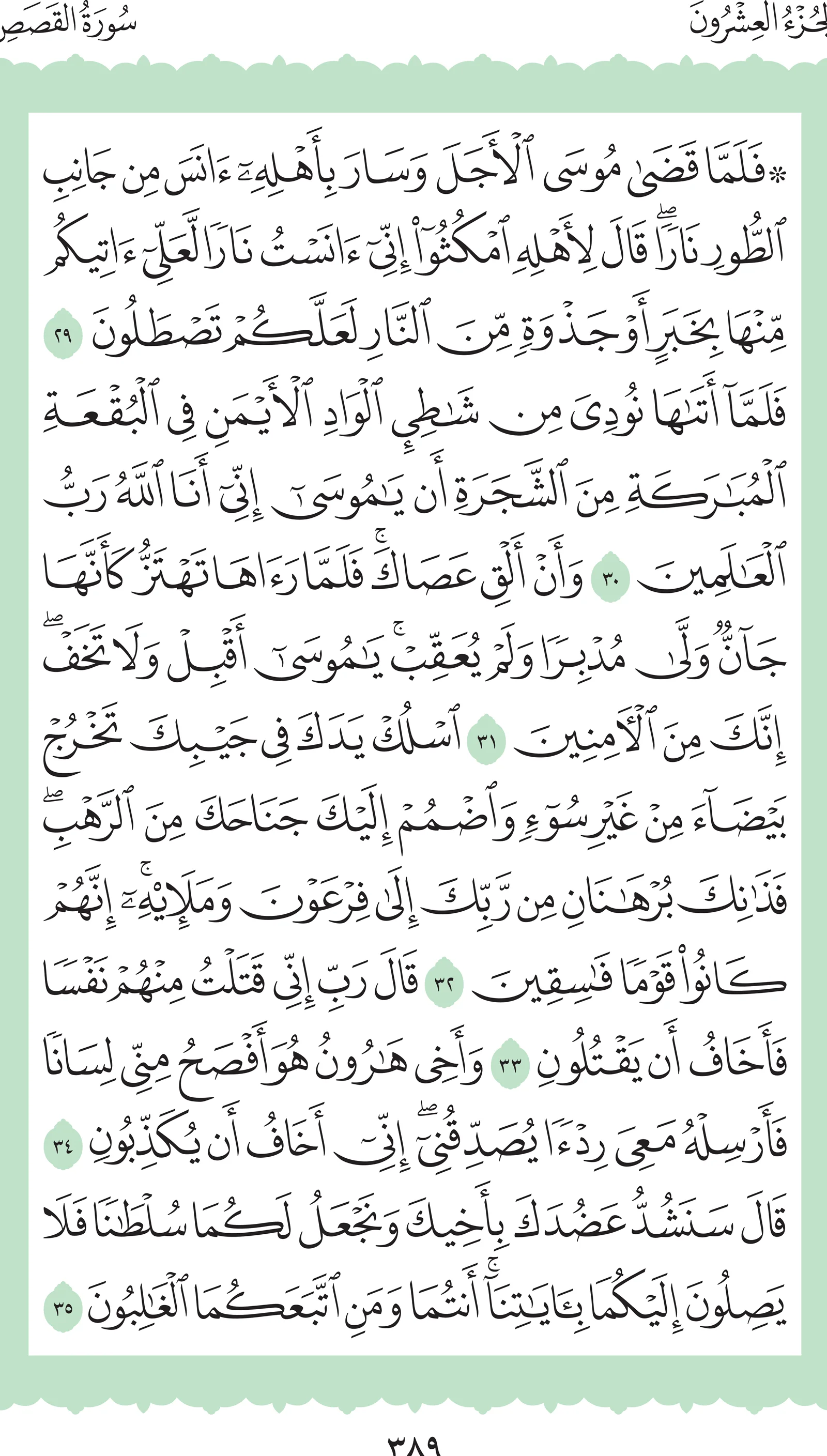 آيات من القرآن الكريم