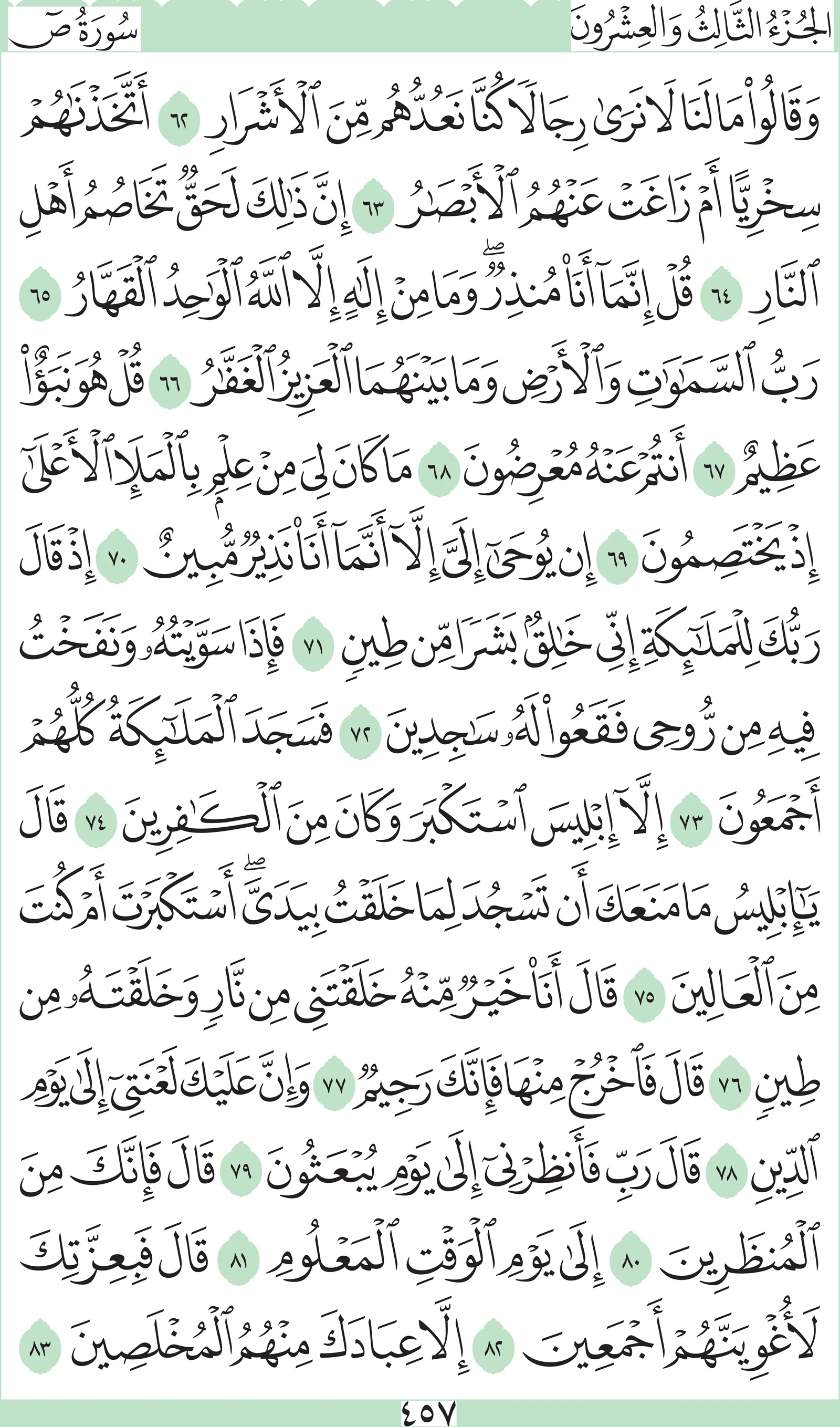 آيات من القرآن الكريم