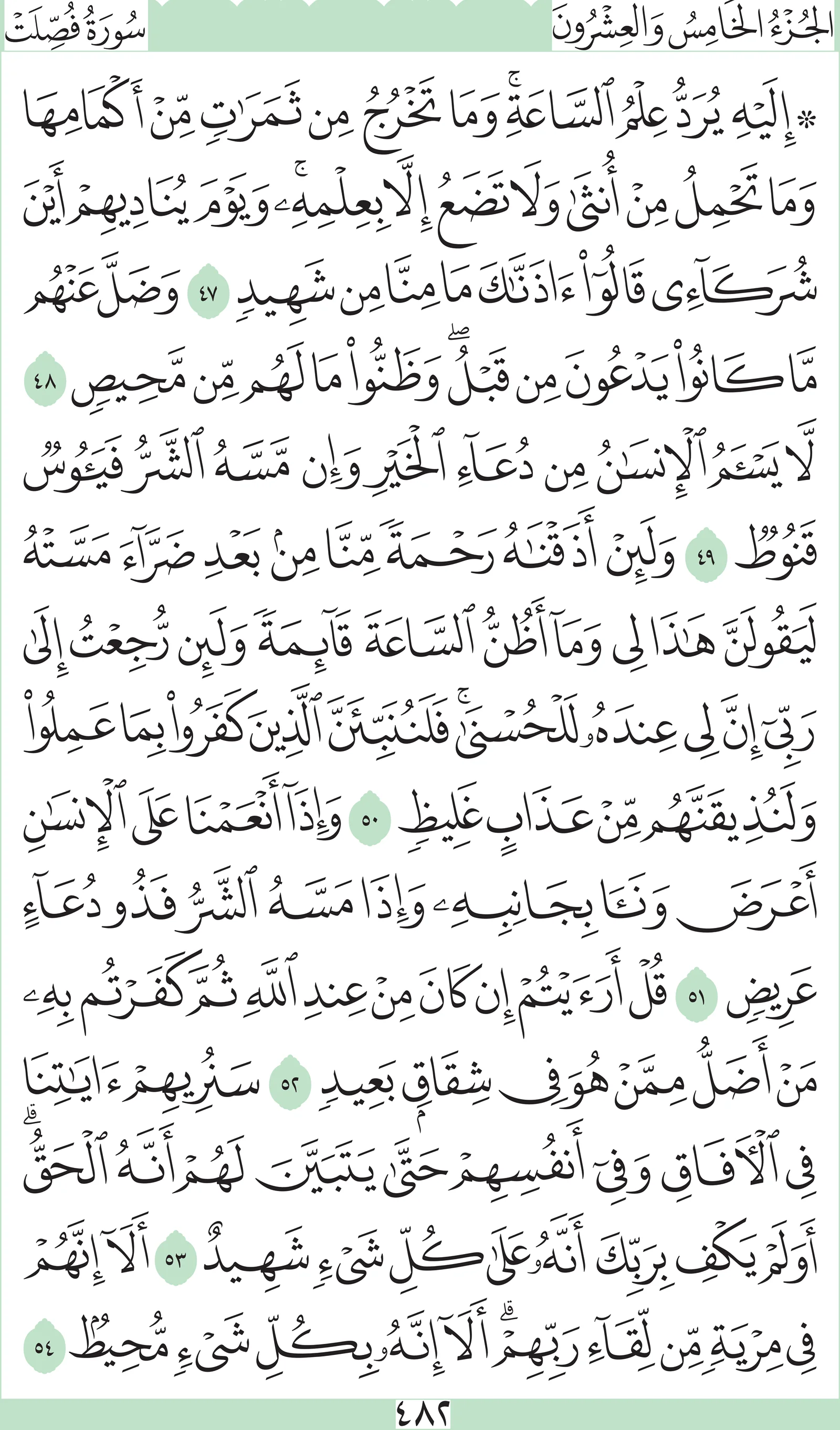 آيات من القرآن الكريم