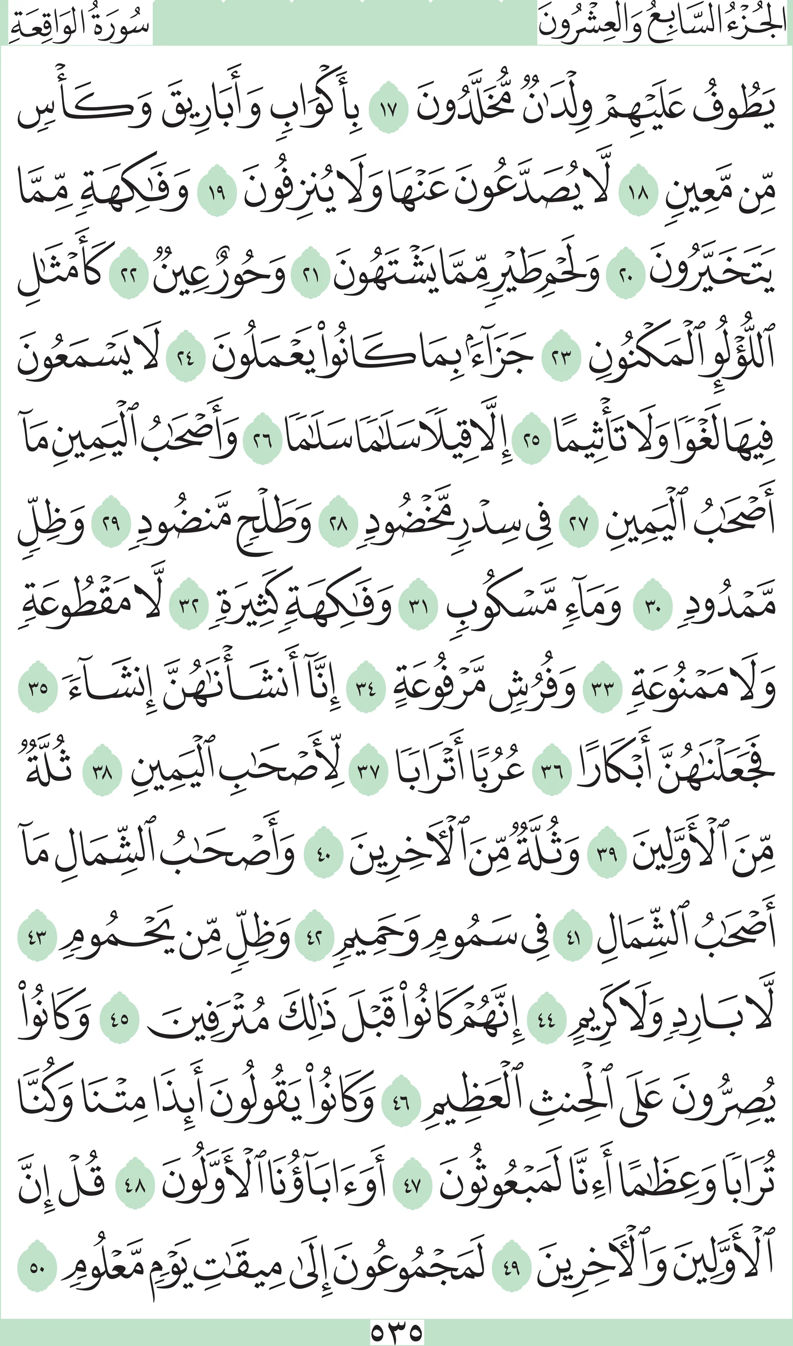 آيات من القرآن الكريم